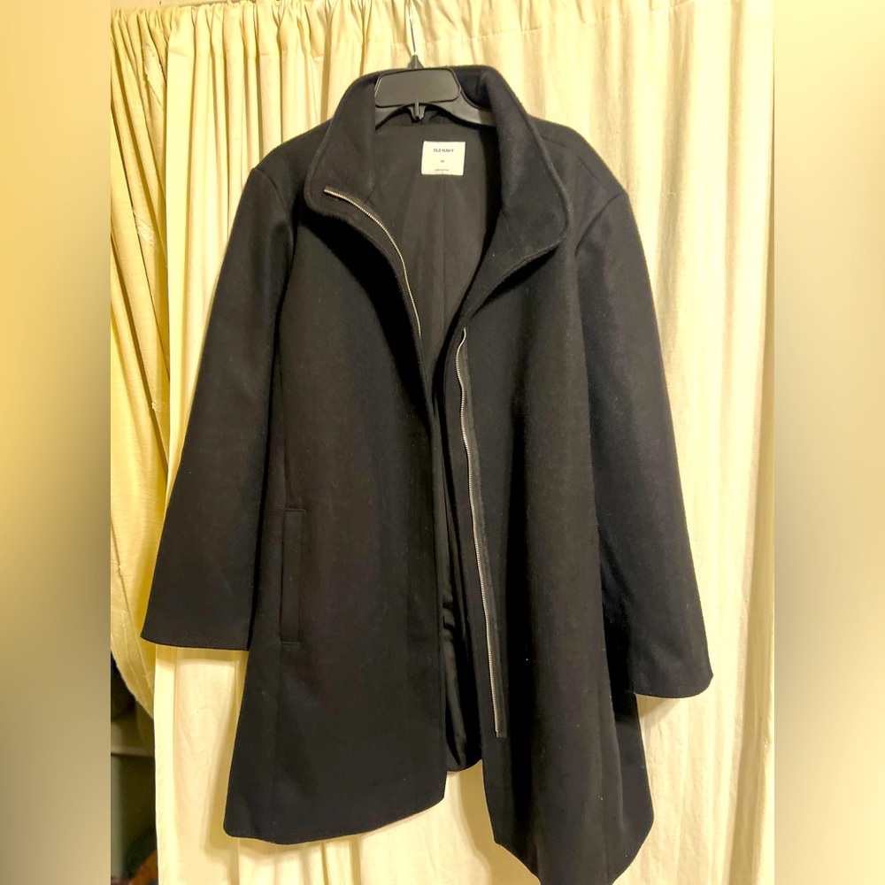 Heavy zip old navy coat size xxl